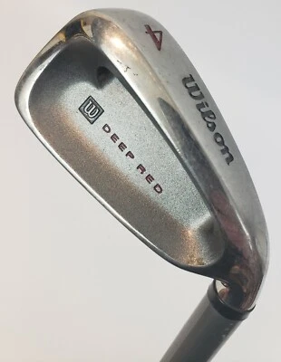 Wilson Deep Red Fatshaft 4 Iron Woman Flex Tri-Ply Graphite Shaft 37.5" RH - Image 1 of 4