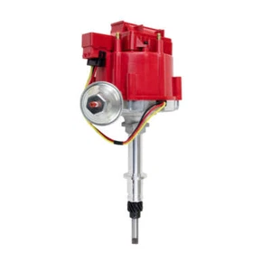 Red HEI Distributor for Chevy 194-292 Late L6 - Picture 1 of 2