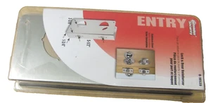 PRIME-LINE U 10539 DEFENDER SECURITY LOCK & DOOR REINFORCER STAINLESS STEEL - Picture 1 of 5