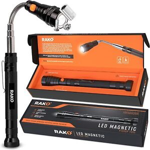 Fathers Day Gifts RAK Magnetic Pickup Tool - Telescoping Magnet Stick with 3 LED