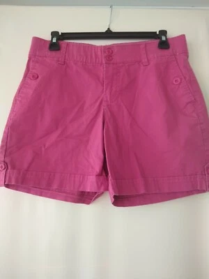 Pantalones cortos para mujer GLORIA VANDERBILT vino tinto talla 4 (829) Foto 1 de 4