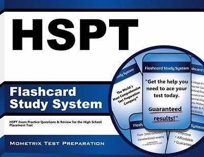 HSPT Flashcard Study System : HSPT Exam Practice Questions and Review for the High School Placement Test by HSPT Exam Secrets Test Prep Staff (2015, Cards,Flash Cards)