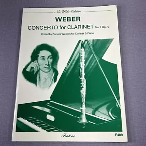 Weber ~ Concerto For Clarinet No. 1 Op. 73 ~ Pamela Weston - Picture 1 of 7