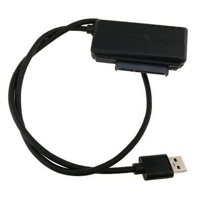 SATA to USB 3.0 Cable PC 2.5 3.5 Hard Drive HDD Data Transfer Adapter Wire Lead - Image 1 of 4