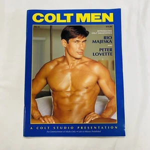 COLT STUDIO MEN ISSUE #35 RIO MAJESKA PETER LOVETTE PHOTOGRAPHY - OUT OF PRINT - Picture 1 of 4