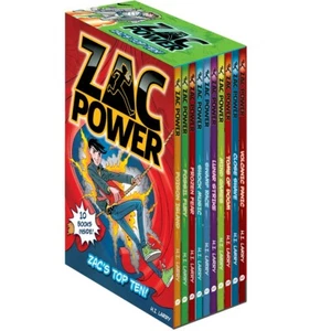 NEW Zac Power Collection Secret Agent 10 Books Set Library Children's Gift Set! - Picture 1 of 1