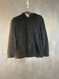 Boys Gray Zip Up Hoodie Sweater Size Extra Large - Picture 1 of 3