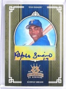 2005 Donruss Diamond Kings Alfonso Soriano Silver Autograph #D07/10 #403 - Picture 1 of 1