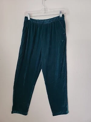 Новый Gymboree бархата брюки девочек Xl 14 зеленый карманы сужающийся ноги тянуть на - Изображение 1 из 4