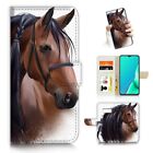 ( For Samsung S10+ / S10 Plus ) Flip Case Cover AJ24120 Horse