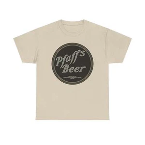 Pfaff's Beer Boston Massachusetts Brewery Company Logo T-Shirt - Bild 1 von 30