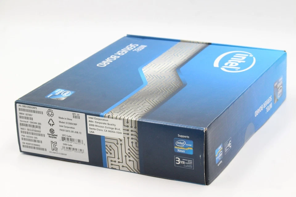 NEW Intel S1200V3RP Server Board Motherboard DBS1200V3RPS LGA1150 HTY - Image 1 of 4