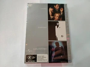CASINO + SCARFACE + CARLITO'S WAY (JUEGO DE 3 DISCOS) (DVD, R 18+) / NUEVO - Imagen 1 de 6