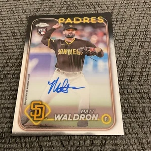 2024 Topps Chrome Update Series #RA-MWA Matt Waldron RC AUTO - Bild 1 von 2
