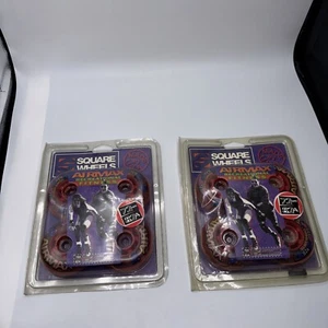 Vintage Inline Skate Square Wheels Airmax Recreational Fitness 72mm/82A lot of 2 - Picture 1 of 3