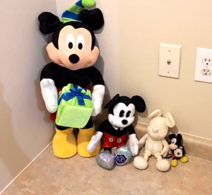 "Lote de Mickey Mouse 4 piezas/grande 25"" de alto de pie Disney Mickey Mouse" - Imagen 1 de 11