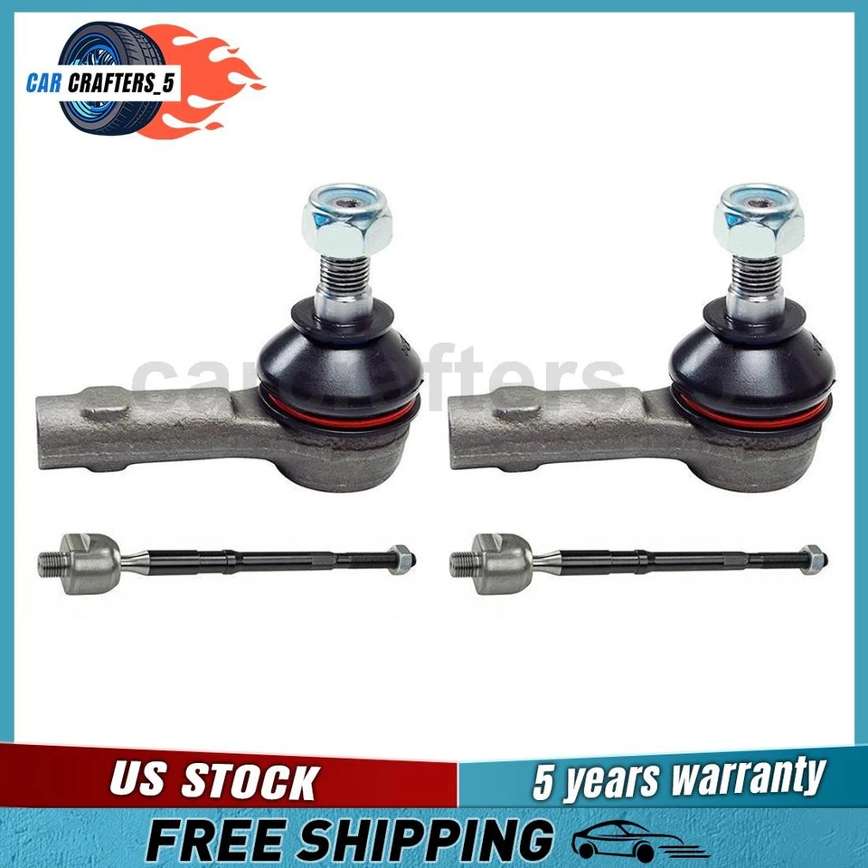 Mevotech Front Inner Front Outer Tie Rod End For 2013-2015 Chevrolet Spark 1.2L - Image 1 of 4