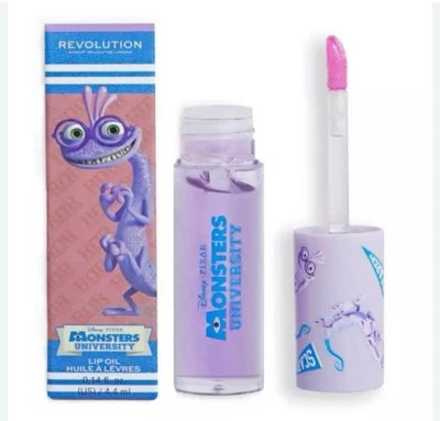 Makeup Revolution x Monsters University Lip Oil Shade Randy 4.4ml New In Box - Image 1 of 4