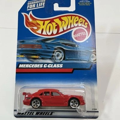 Hot Wheels Mercedes C-Class #131 - 2020 - Red - Combined Shipping - Image 1 of 2