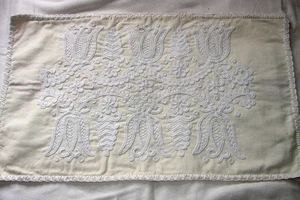 1930/40 LEINEN HANDGEWEBT UND GENÄHT  SIEBENBÜRGEN  ZIER/DEKO KISSEN SOFA NEU - Bild 1 von 5