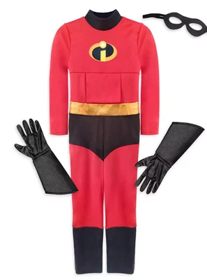 Disfraz DISNEY PIXAR Increíbles 2 ADAPTATIVO para Niños Talla Pequeña SIN MÁSCARA NUEVO Foto 1 de 4