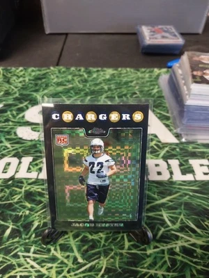 2008 Topps Chrome Xfractor #TC227 Jacob Hester Chargers RC - Image 1 of 2
