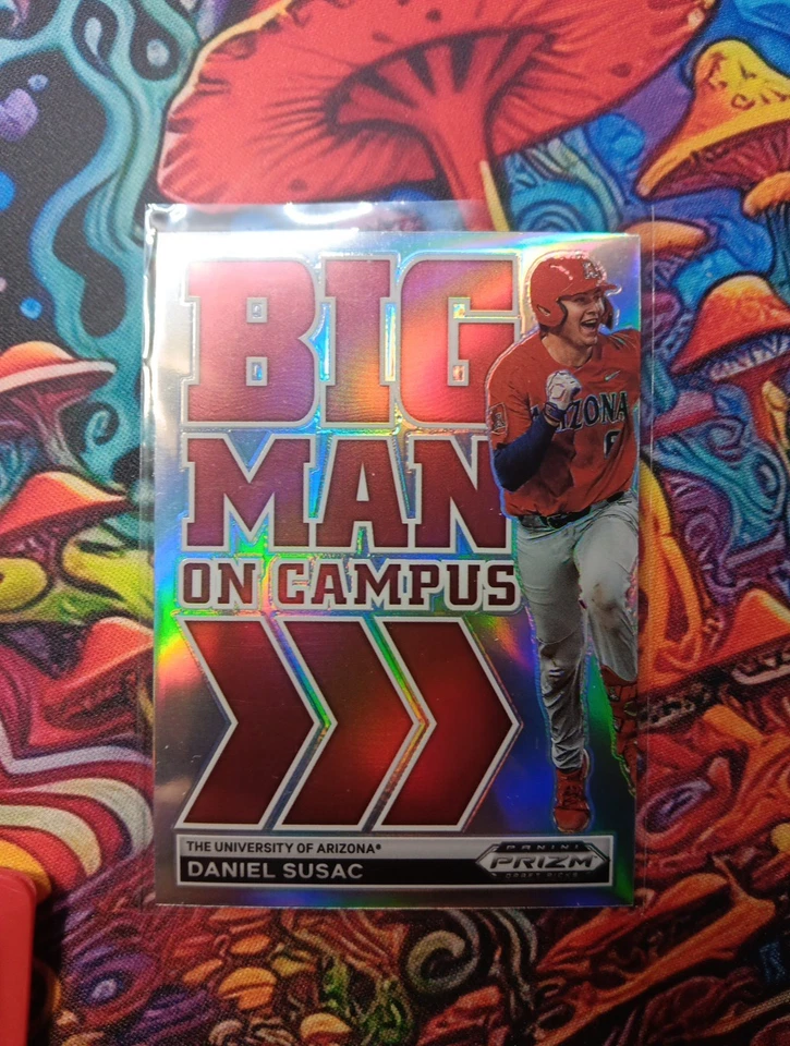 2022 Panini Prizm Draft Picks Daniel Susac Big Man On Campus Silver Prizm - Image 1 of 2