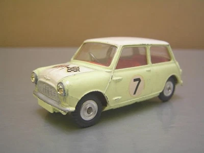 Corgi toys 227 Mini Cooper Competition with Racing Number 7 Excellent Condition - Image 1 of 4