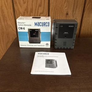 Macurco CM-6 Detector Gas Carbon Monoxide (CO) Fixed 12/24V - Picture 1 of 8