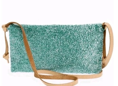 Free People Exclusive emblished Crossbody Spellbound beaded Purse NWT $98 - Image 1 of 4