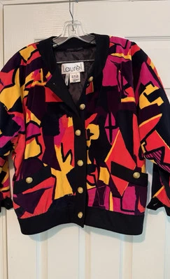 复古 Escada By Laurel 天鹅绒外套 — 第 1/2 张图片