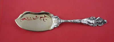 Servidor de peces de plata esterlina Love Disarmed by Reed and Barton GW perforado 12" Foto 1 de 2