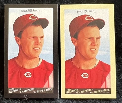 Goodwin Champions Mini Black Border Gypsy Queen 2009 - Jay Bruce - #39 + Mini Foto 1 de 2