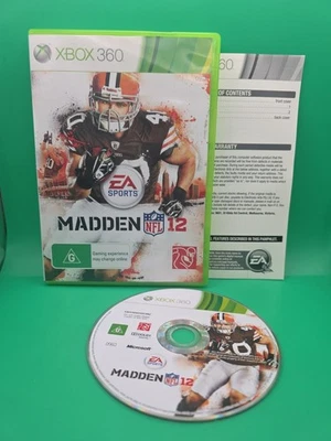 Madden NFL 12 - Xbox 360 - PAL - Complete W Manual - Image 1 of 4