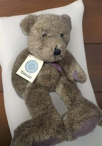 Boyds Bears TRAVIS JB Bean Collection Soft Plush Pellets 15" Vintage w/Tag #1364 - Picture 1 of 10