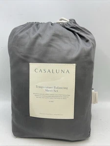 Casaluna Temperatur-Bilanzblech-Set King 4-teilig Metall grau  - Bild 1 von 7