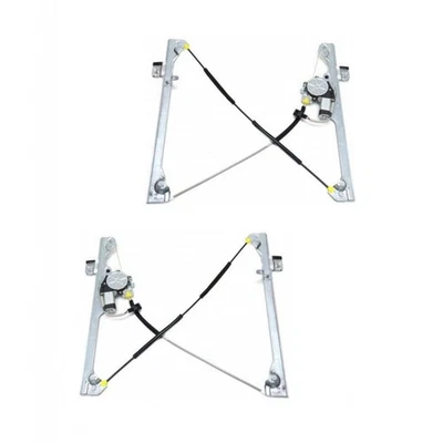 Par de regulador de ventana eléctrica y montaje de motor para GMC Yukon 2007-2014 | Delantero Foto 1 de 4