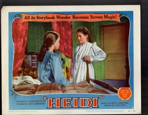 2 tarjetas de vestíbulo Elsbeth Sigmund Heidi 11x14" LC347 - Imagen 1 de 2