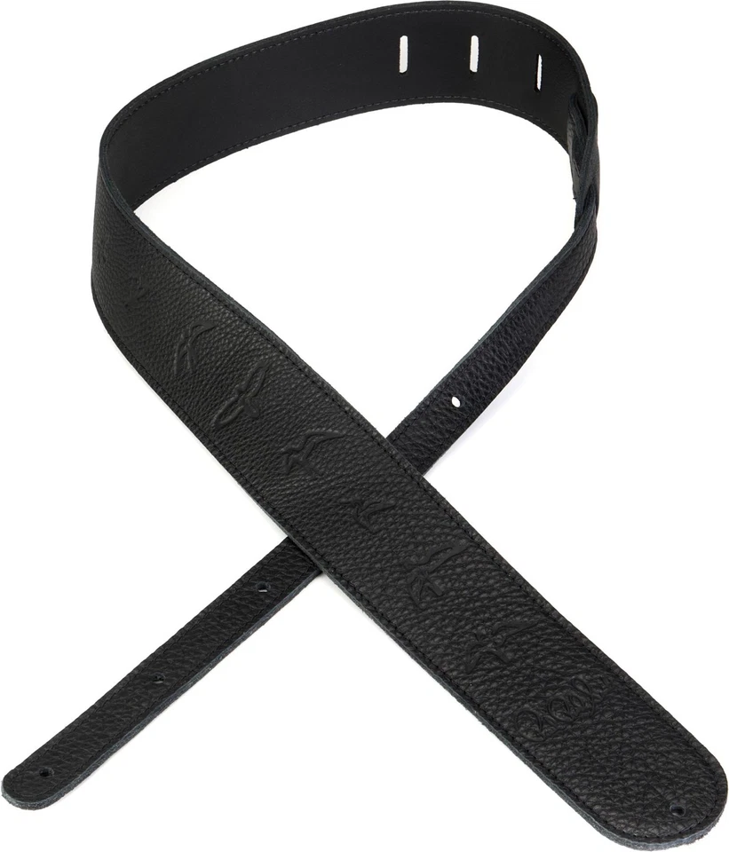 PRS Leather Bird Strap - Black