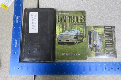 Dodge Ram 1500 2500 3500 Owner's Manual 2016 Book Set 16 Free Shipping OM928 - Image 1 of 2
