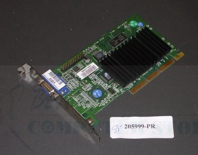 Nvidia Compaq 182757-001 16MB AGP Video Card 180-P0009-0000-C03 - Image 1 of 1
