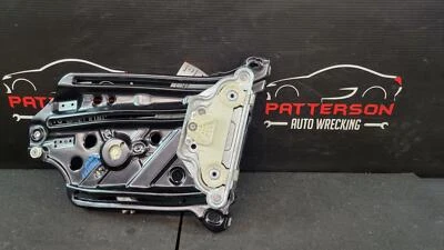 2013 BMW 135I DRIVER REAR CONVERTIBLE QUARTER GLASS WINDOW REGULATOR W/ MOTOR - Image 1 of 4