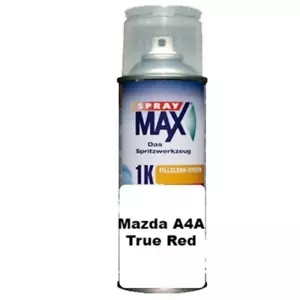 Auto Touch Up Can Mazda A4A True Red Paint 2 3 6 CX5 CX9 BT50 298ml - Picture 1 of 1