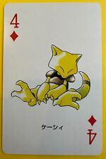 Abra pokemon Playing Poker Card Groudon Nintendo Japanese Very Rare b