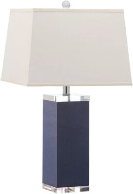 Safavieh DECO LEATHER TABLE LAMP, Reduced Price 2172710145 LIT4143A-SET2 - Image 1 of 4