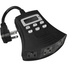 BRAND NEW Utilitech 3-Outlet Digital Countdown Lighting Timer