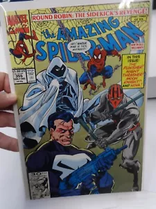 Cómics de Marvel The Amazing Spider-Man #355 diciembre 1991 en estado bastante bueno/casi nuevo Round Robin 3 de 6 - Imagen 1 de 5