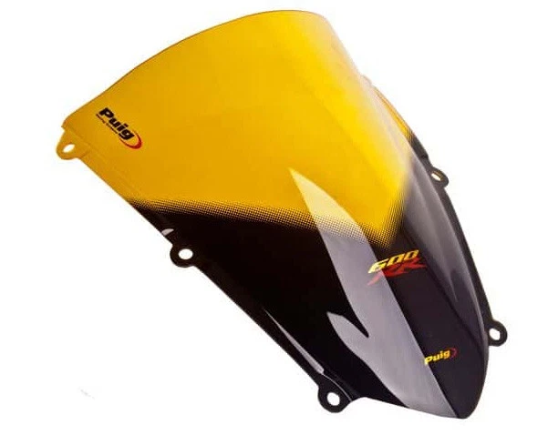 CBR600RR PUIG 2007-2012 Racing doble burbuja parabrisas parabrisas 4356G amarillo Foto 1 de 1