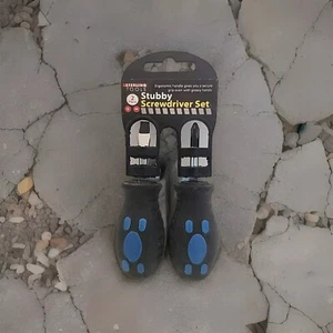 Stubby screwdriver set, 2 pcs, New - Picture 1 of 2