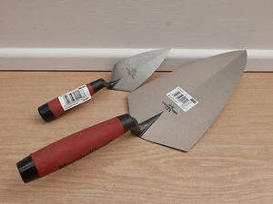 MARSHALLTOWN 19D 12" CAZZUOLA PER MATTONI + 45D 6" PUNTATRICE DURASOFT - Foto 1 di 1